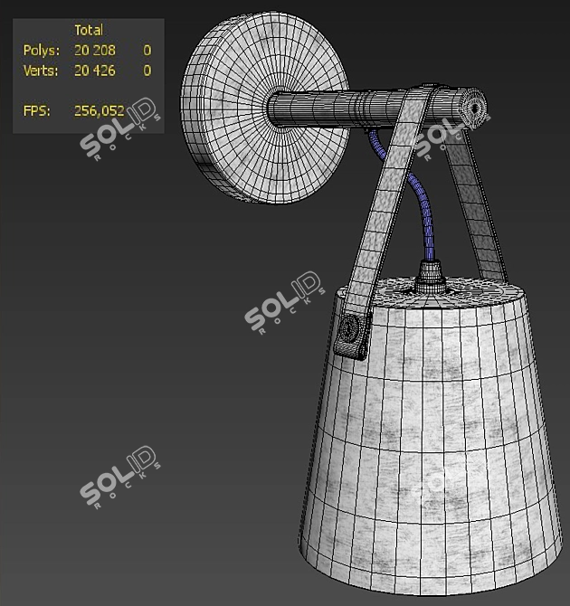 Tristen Sconce Lumion: Italian Elegance 3D model image 3