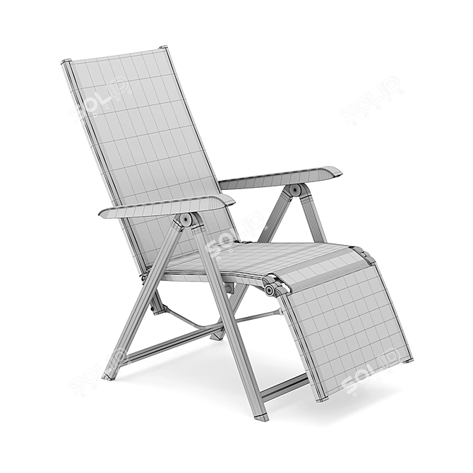 Kettler Relaxer Armchair: Basic Plus 3D model image 3