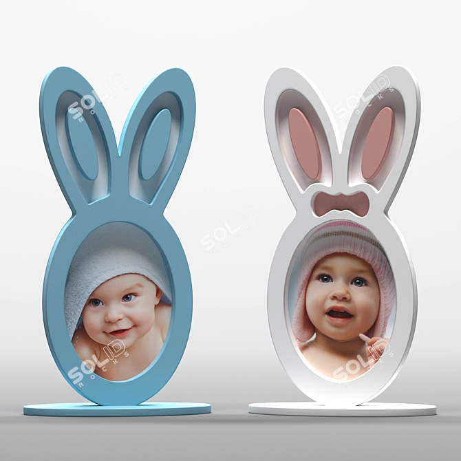 Sleek Photo Frames for Your Precious Memories 3D model image 2