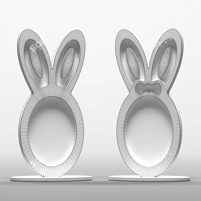 Sleek Photo Frames for Your Precious Memories 3D model image 4