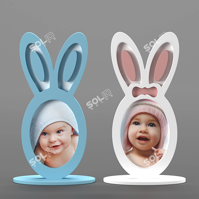 Sleek Photo Frames for Your Precious Memories 3D model image 5