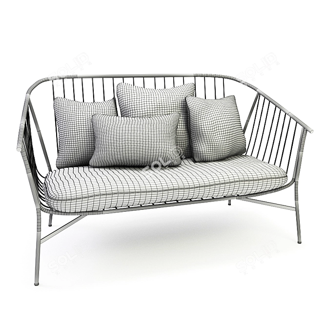 JEANETTE | Modern Sofa Design 3D model image 2