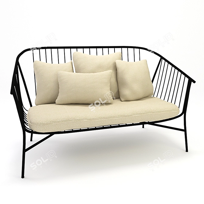 JEANETTE | Modern Sofa Design 3D model image 3