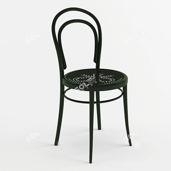 Thonet No. 14 Classic Chair 3D model image 1