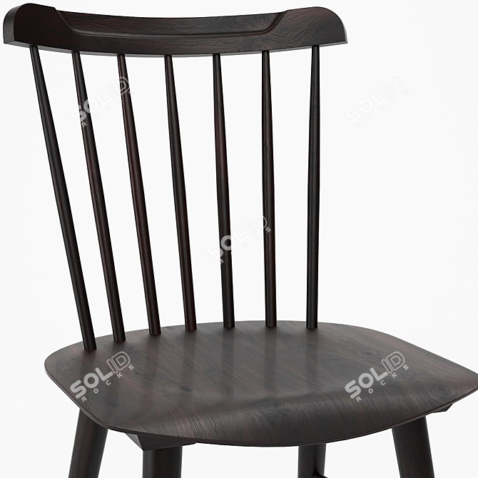 Modern Ironica Chair: Stylish and Versatile 3D model image 3
