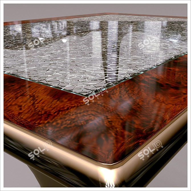 Modern Coffee Table with Sleek Design 3D model image 6