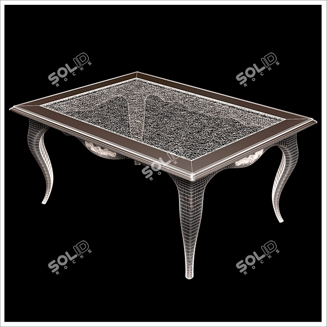 Modern Coffee Table with Sleek Design 3D model image 8
