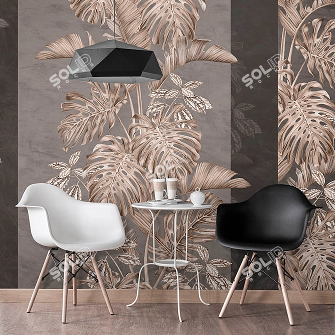 Tropical Paradise Wallpaper Collection 3D model image 4