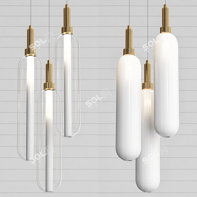 Modern Design Lamps: SUB 3D model image 3