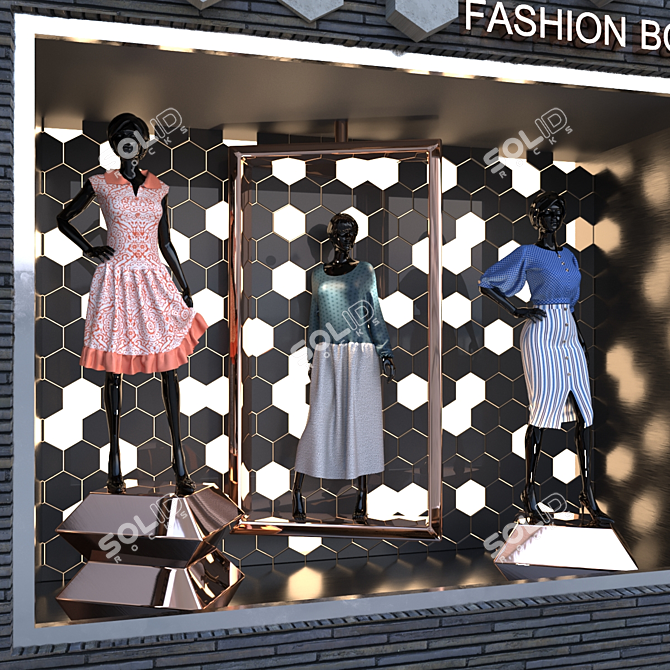 Chic Styles: Boutique_01 3D model image 2