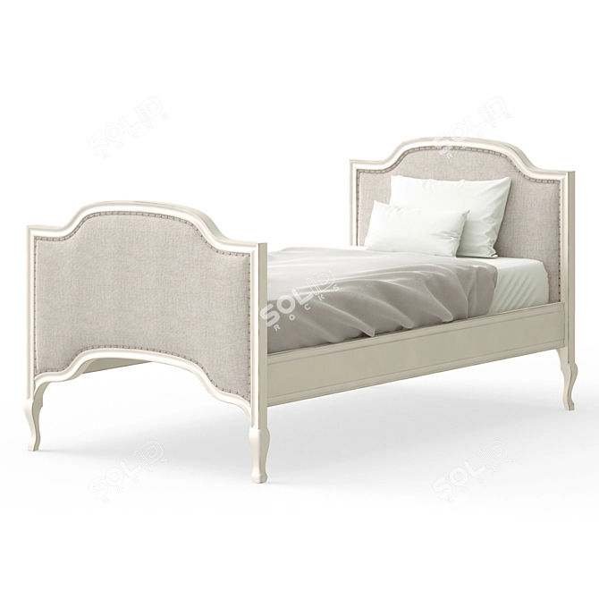 Provençal Dream: Nursery Bed 3D model image 1