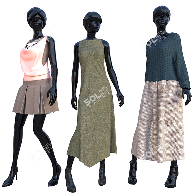  Trendy Shopping Store: Modern Design 3D model image 4