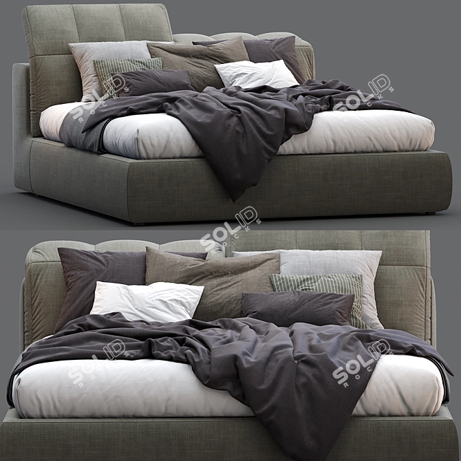 CozyDream Bed Tower 3D model image 3