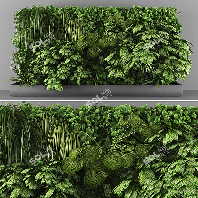 Vertical Oasis for Thriving Plants 3D model image 1