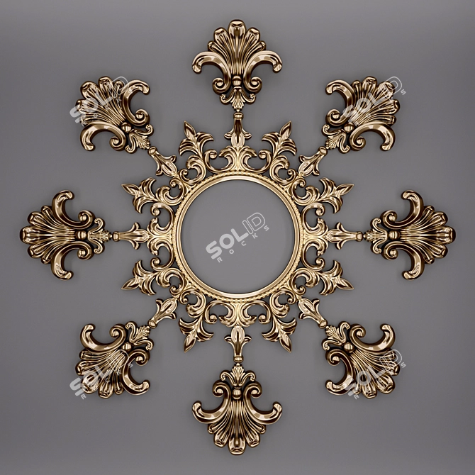 48 Trim Ornament: 3D Software Ready 3D model image 1