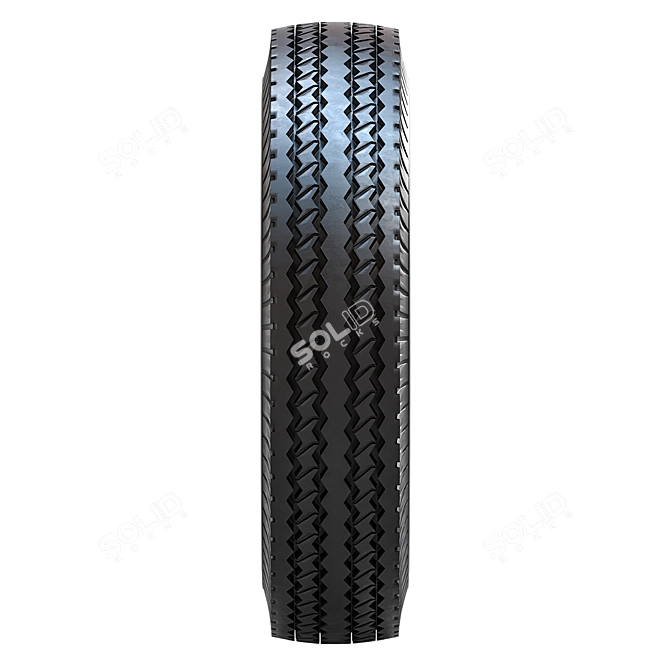 3DMax Bike Tire Tread Pyramids 3D model image 2