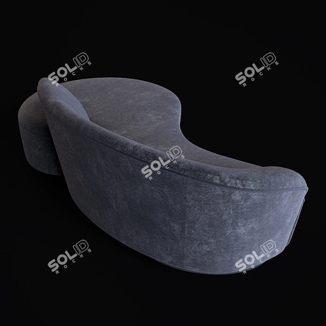 Sleek Sofa: Vladimir Kagan 3D model image 20