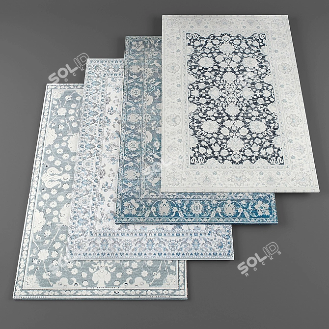 Cozy Collection: Nuloom Rugs 3D model image 1