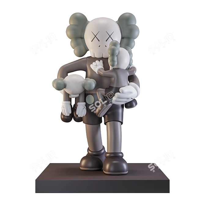 Fresh Start: KAWS CLEAN SLATE 3D model image 1