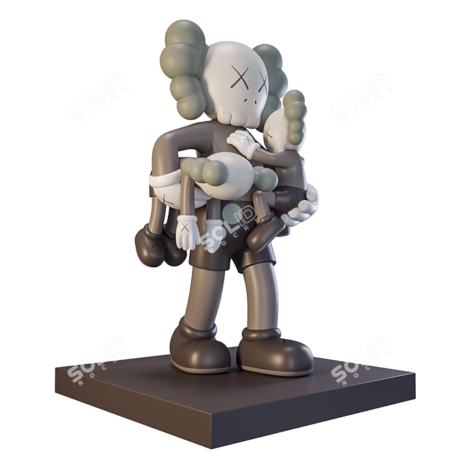 Fresh Start: KAWS CLEAN SLATE 3D model image 2