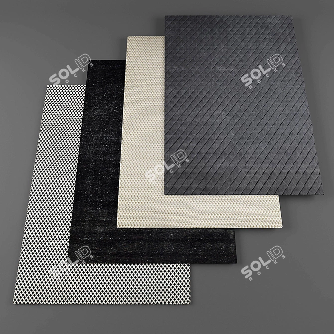 Bo Concept Rugs Collection 3D model image 1