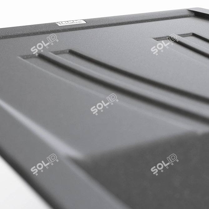 Elegant NK11620 Sink 3D model image 2