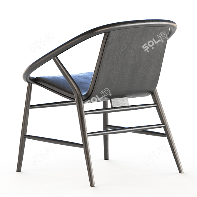 Sleek & Stylish Eve Chair 3D model image 2