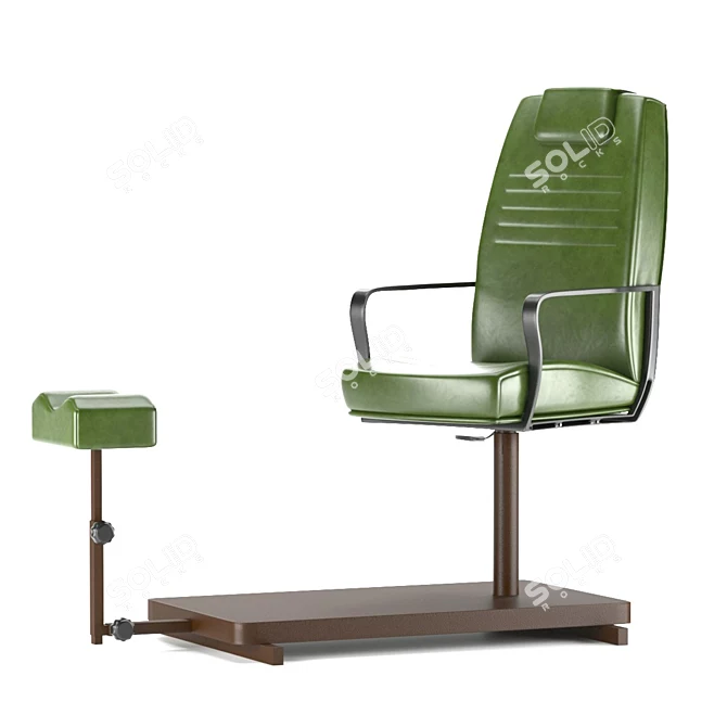 PediLux Chair 3D model image 2