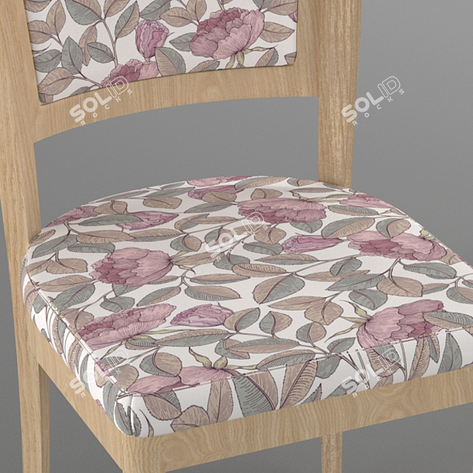 Cottage Bliss Chair 3D model image 3