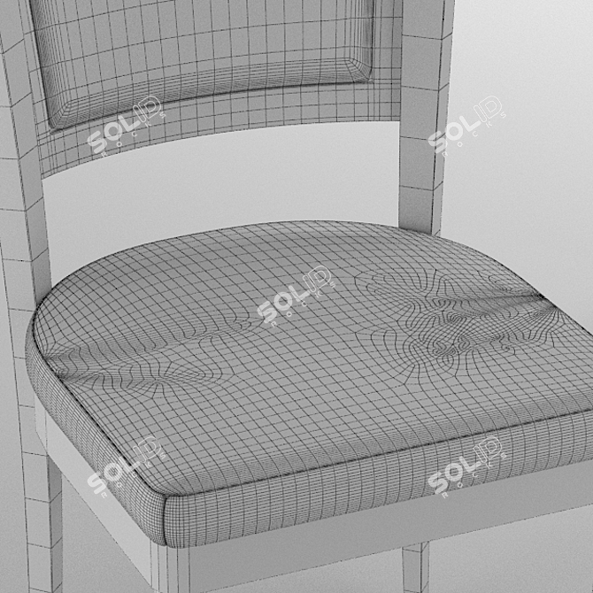 Cottage Bliss Chair 3D model image 4