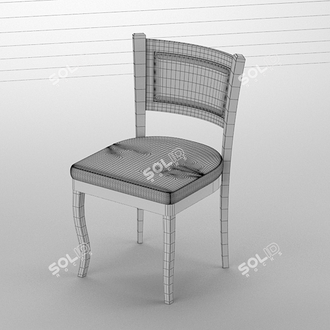 Cottage Bliss Chair 3D model image 6