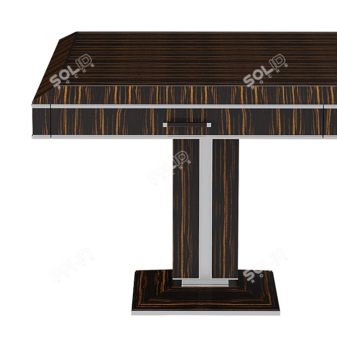 Luxurious Pollaro Large Desk by Sander Sinot 3D model image 2