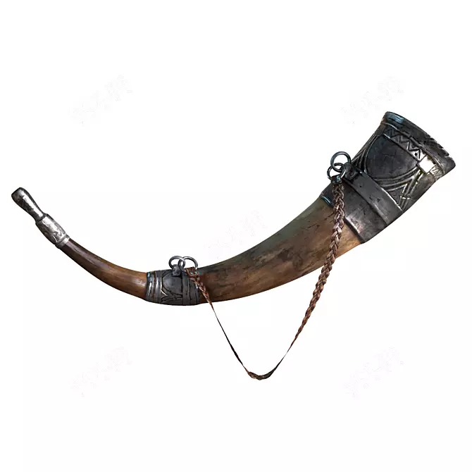 Battle Horn: Epic War Instrument 3D model image 1