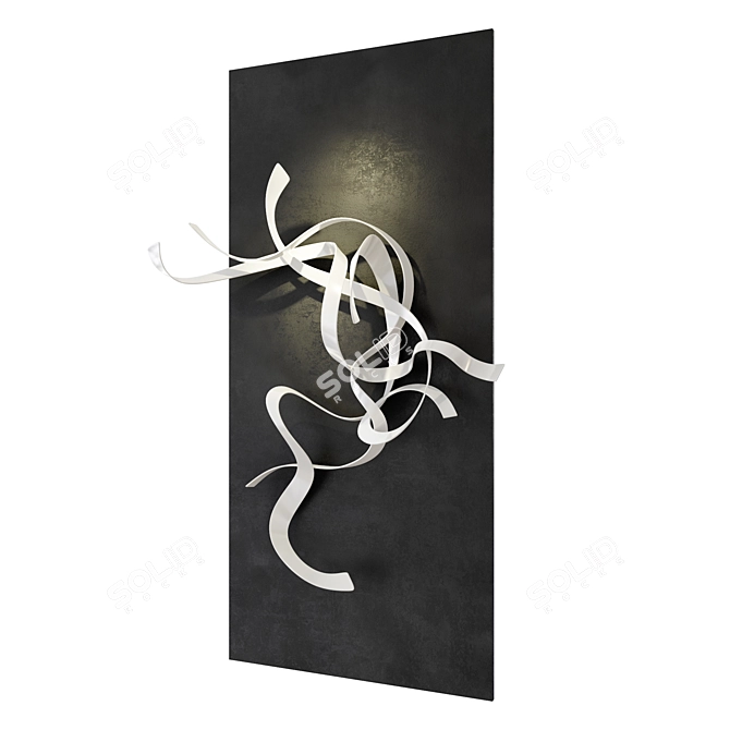 Benoit's Metallic String Art 3D model image 2