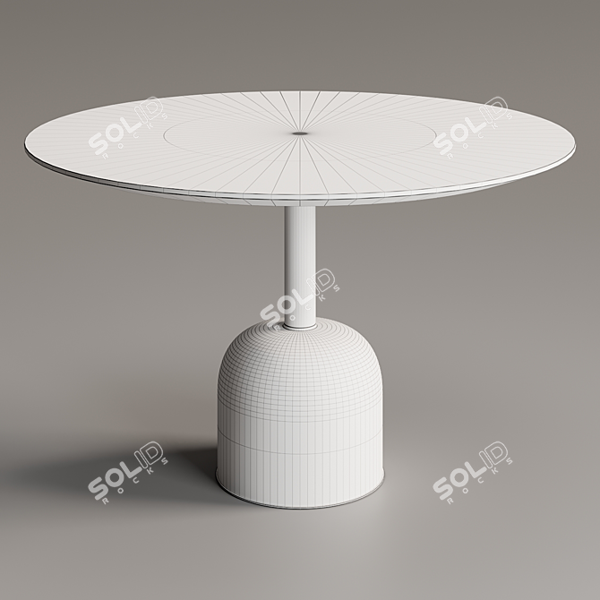 Miniforms ILLO Dining Table - Elegant and Modern 3D model image 3