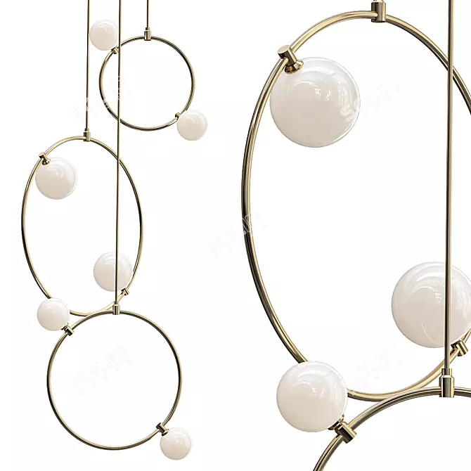 MarcWood Drops: Elegant and Timeless 3D model image 1