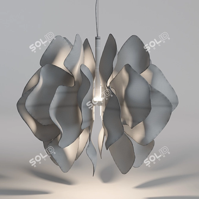 Bloom Illuminate: Lladró Nightbloom Lamp 3D model image 2