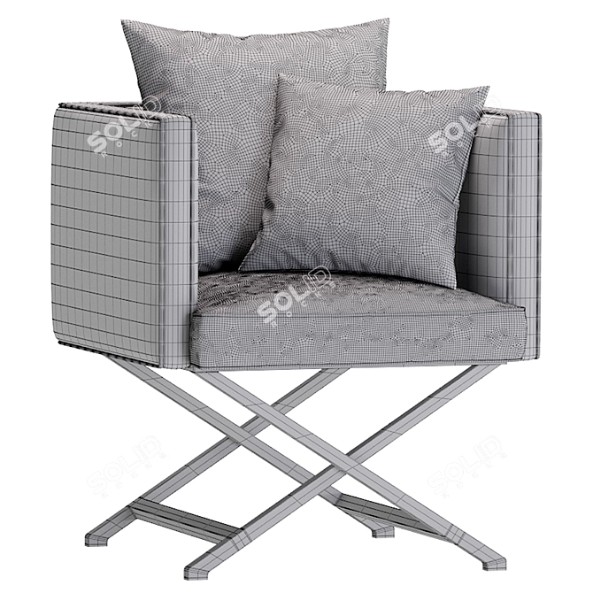 Elegant Dawson Chair: Classic Design 3D model image 3