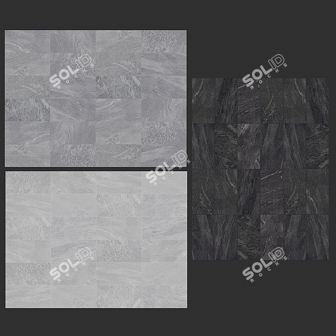 River Porcelanosa: Elegant Porcelain Tiles 3D model image 3