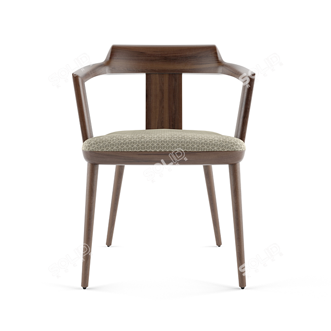 Elegant PORADA Tilly Chair: Timeless Design 3D model image 4