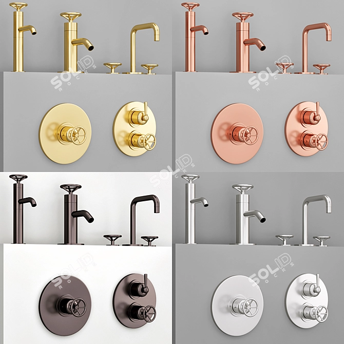 Brooklyn Watermark Collection: Sleek & Stylish 3D model image 2