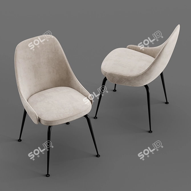 Swing Sedia Chair - Vibieffe 3D model image 2