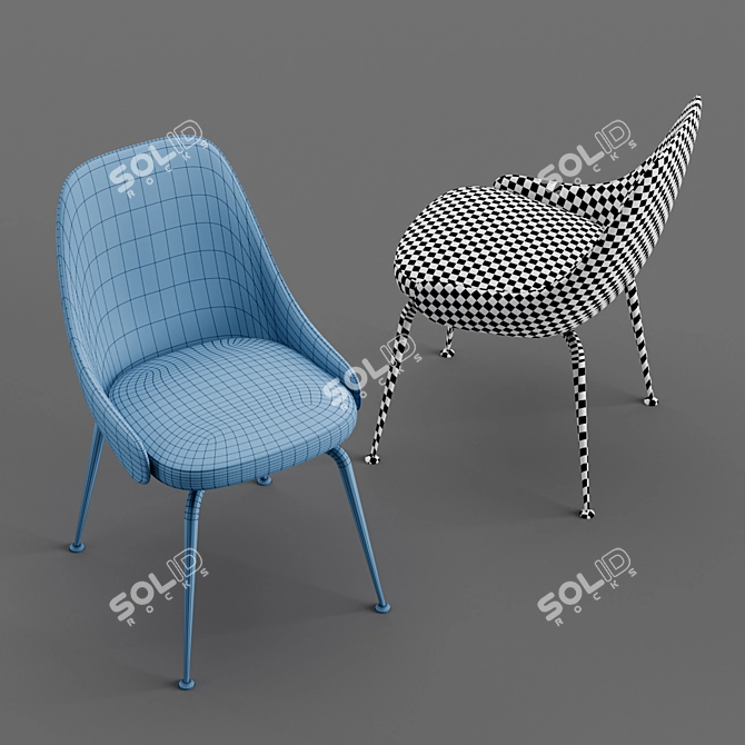 Swing Sedia Chair - Vibieffe 3D model image 3