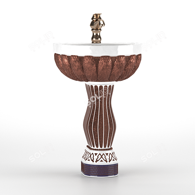 Semnan Decorative Sink 3D model image 1