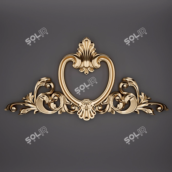 3D Trim Ornament Pack 3D model image 1