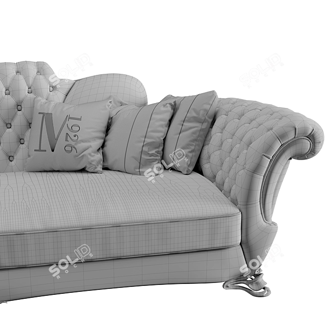 Luxurious Mantellassi FLORINDO Sofa 3D model image 5