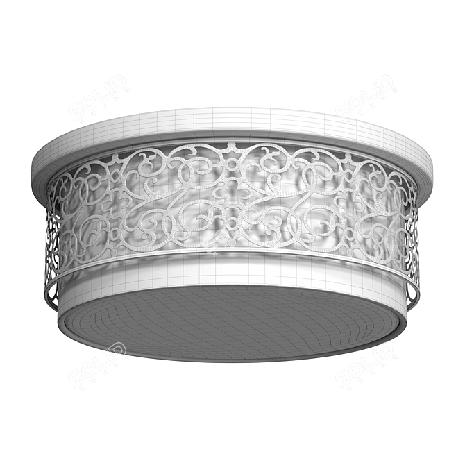 Modern Classic Ceiling Lamp 3D model image 3