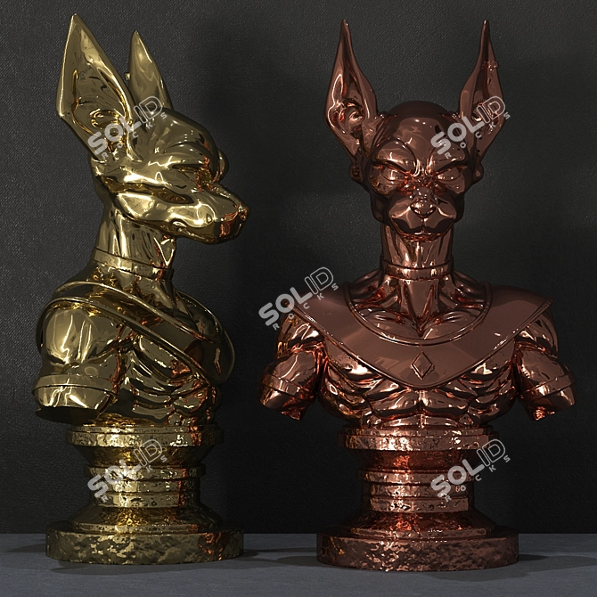 Assorted Metal Models - 16 Varieties 3D model image 3