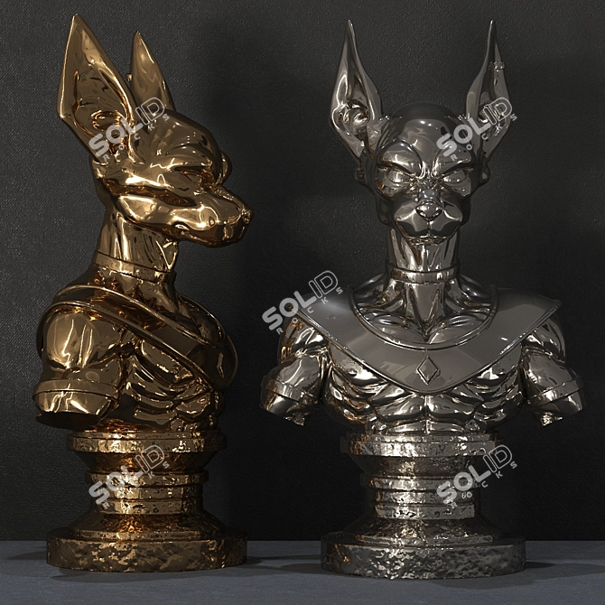 Assorted Metal Models - 16 Varieties 3D model image 4