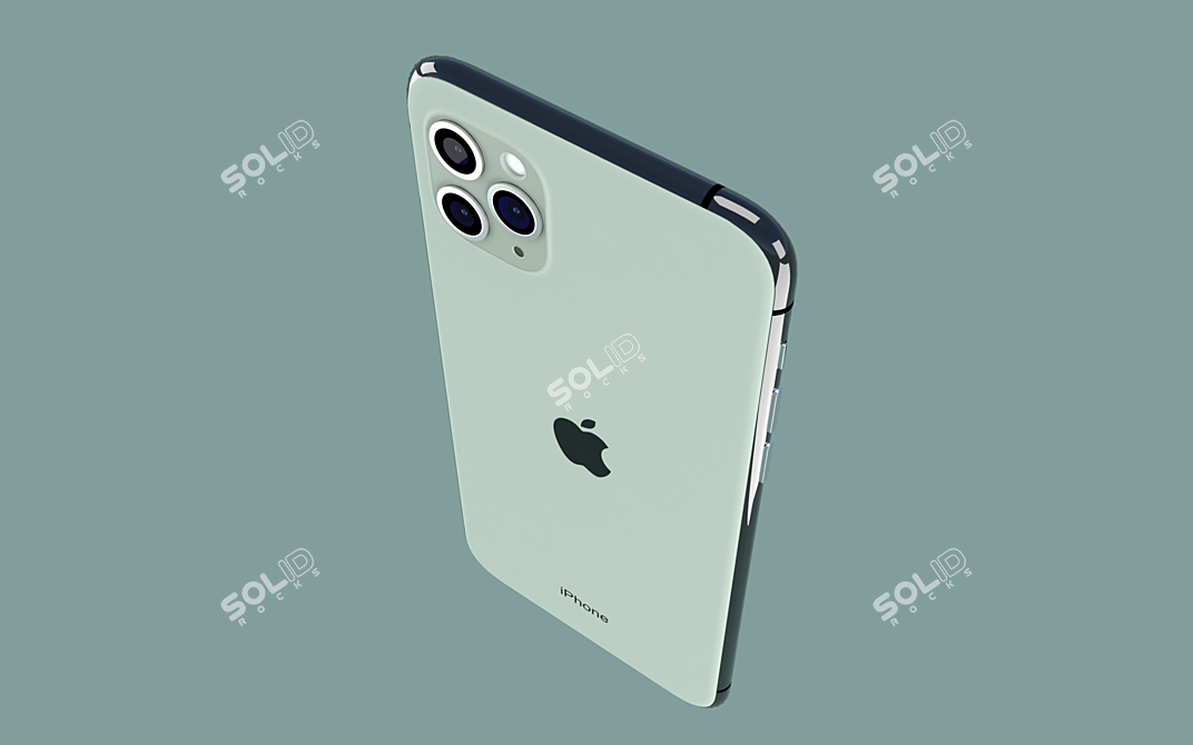 Ultimate iPhone X Pro Max 3D model image 5